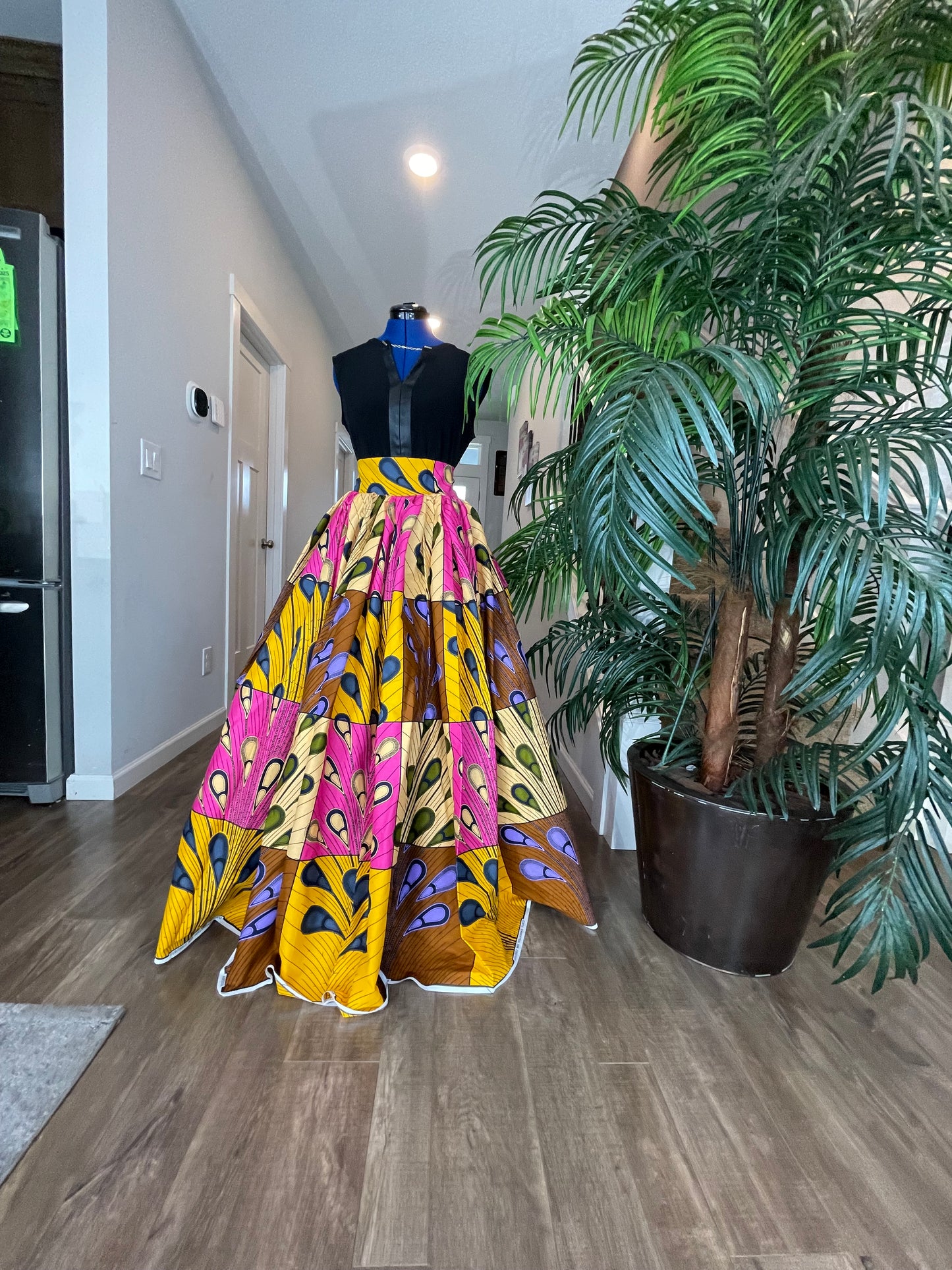 African Skirt/Ankara Skirt/African Clothing For Women/Plus Size Skirt