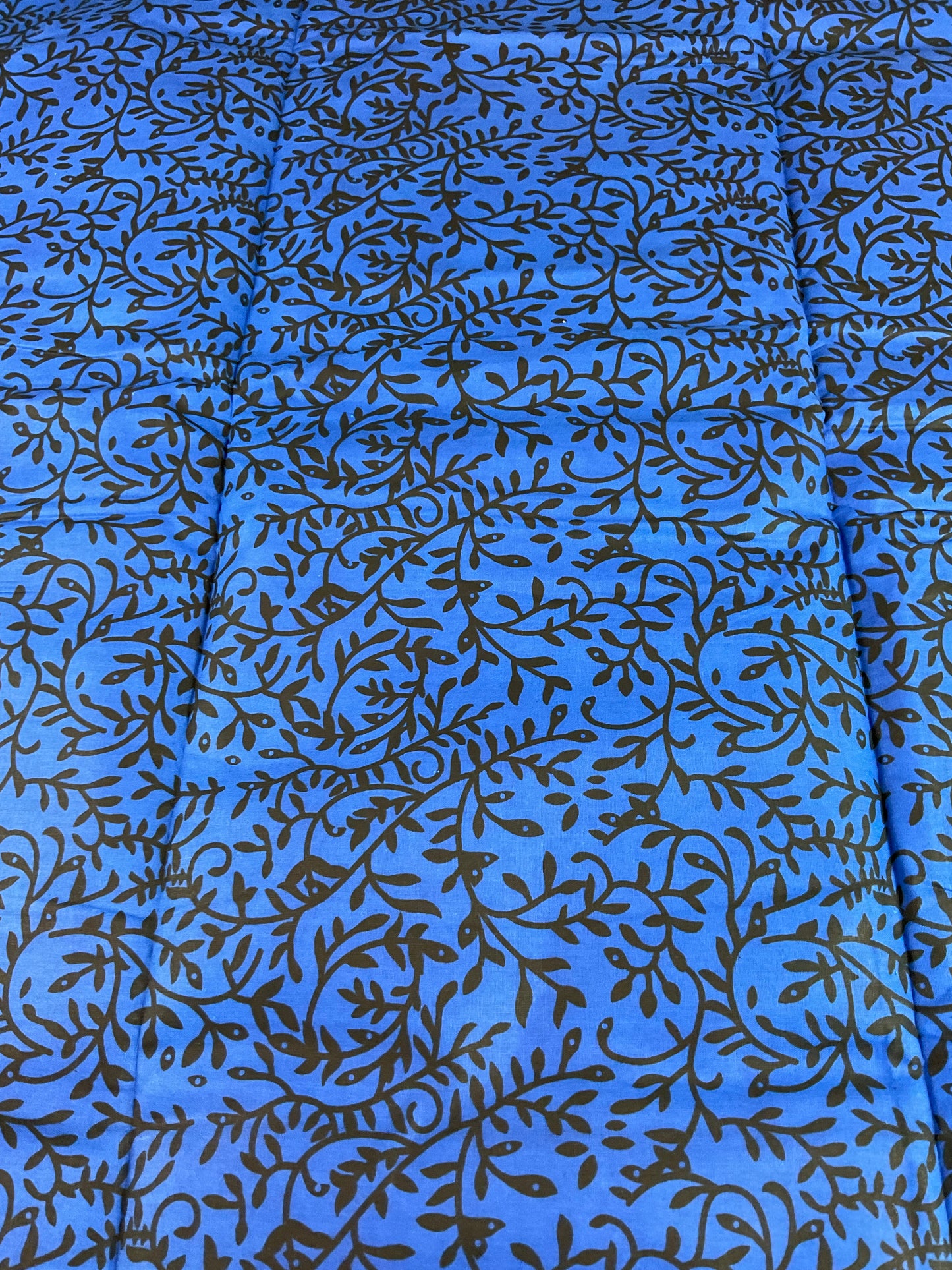 African fabric/Ankara fabric/ Danshiki/Danshiki fabric/African print/Ankara fabric for dress/ African textile for crafts/African Print/KM57/Blue and Black African Fabrics