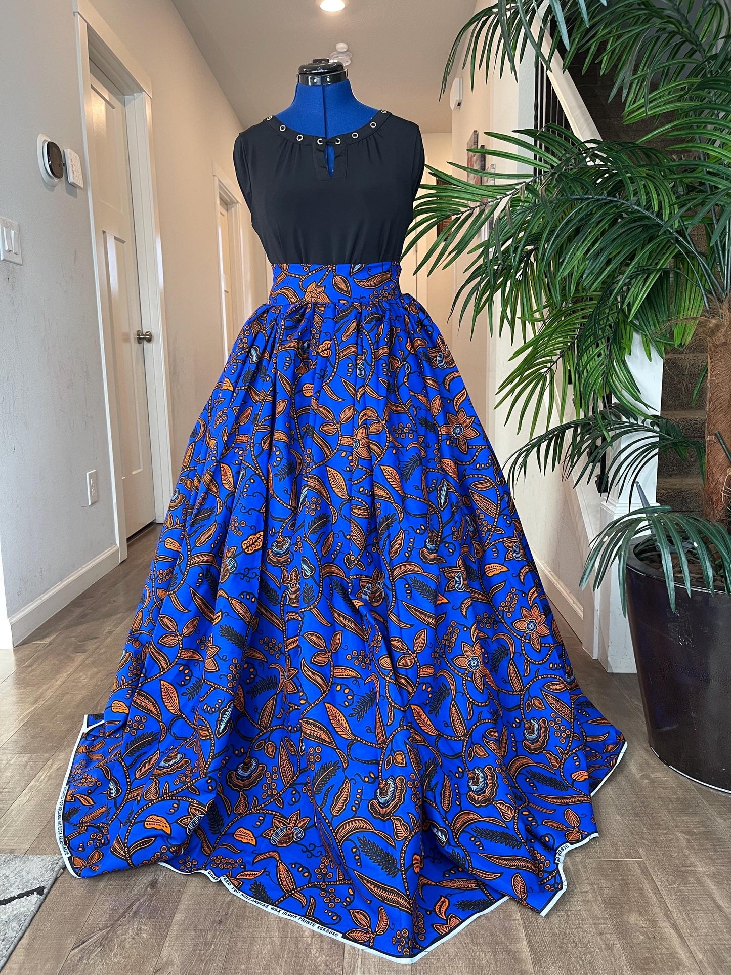 African Skirt/Ankara Skirt/African Clothing For Women/Plus Size Skirt