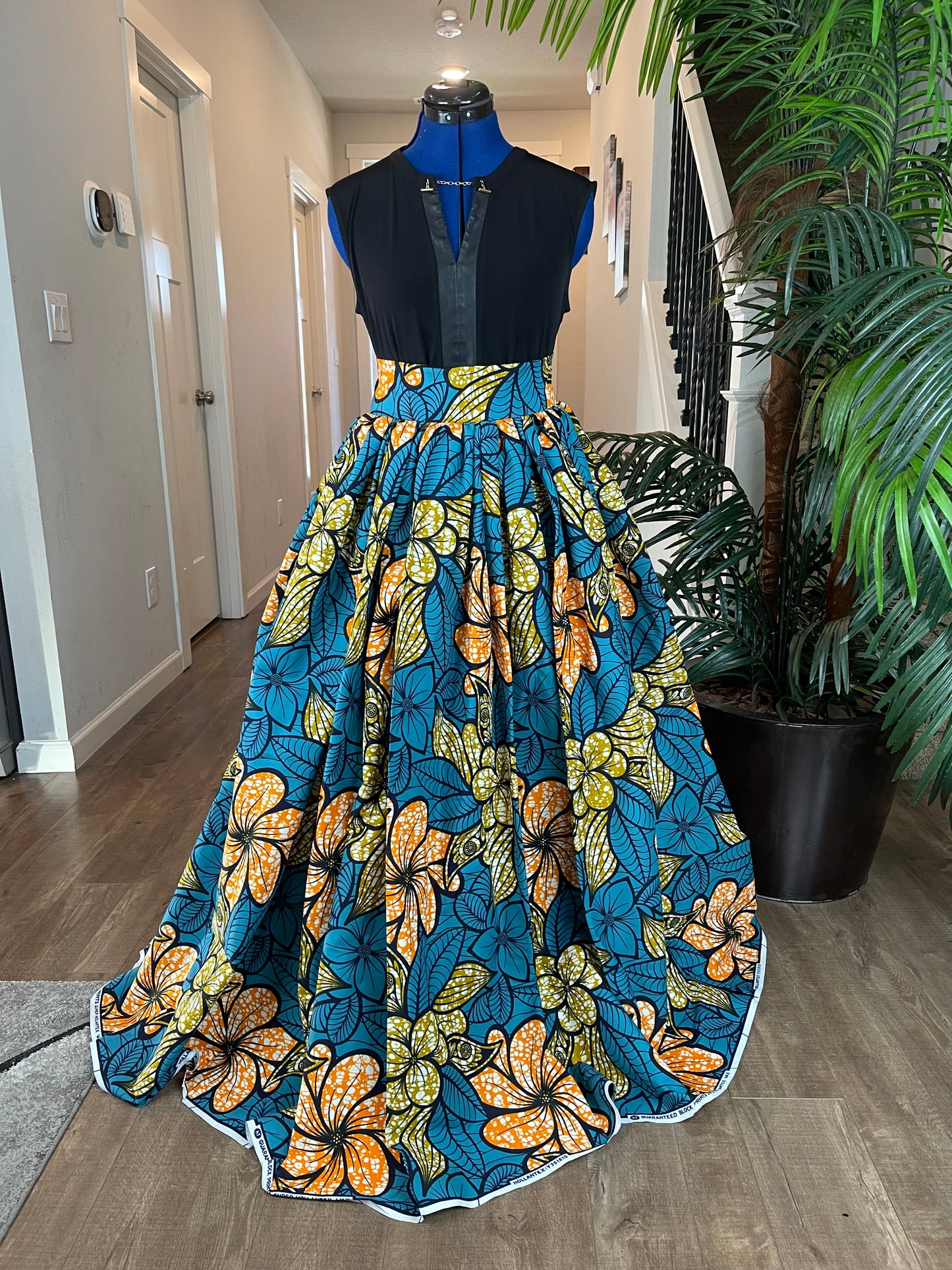 African Skirt/Ankara Skirt/African Clothing For Women/Plus Size Skirt