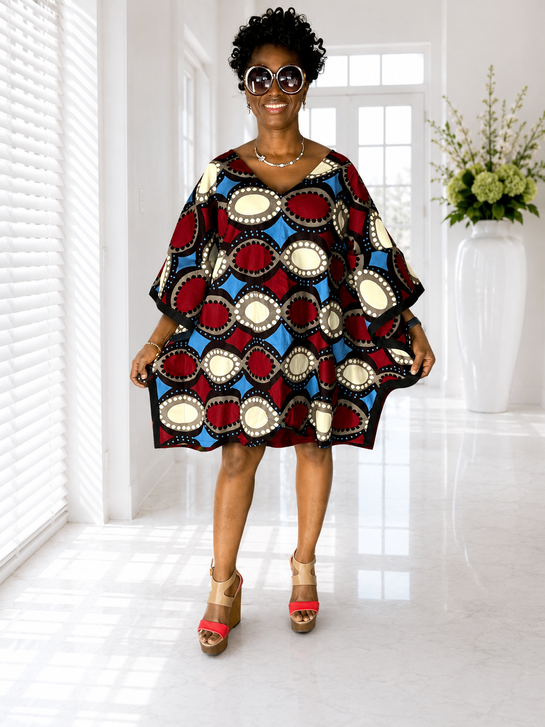 African Print Dress/Ankara Dress /African Clothing