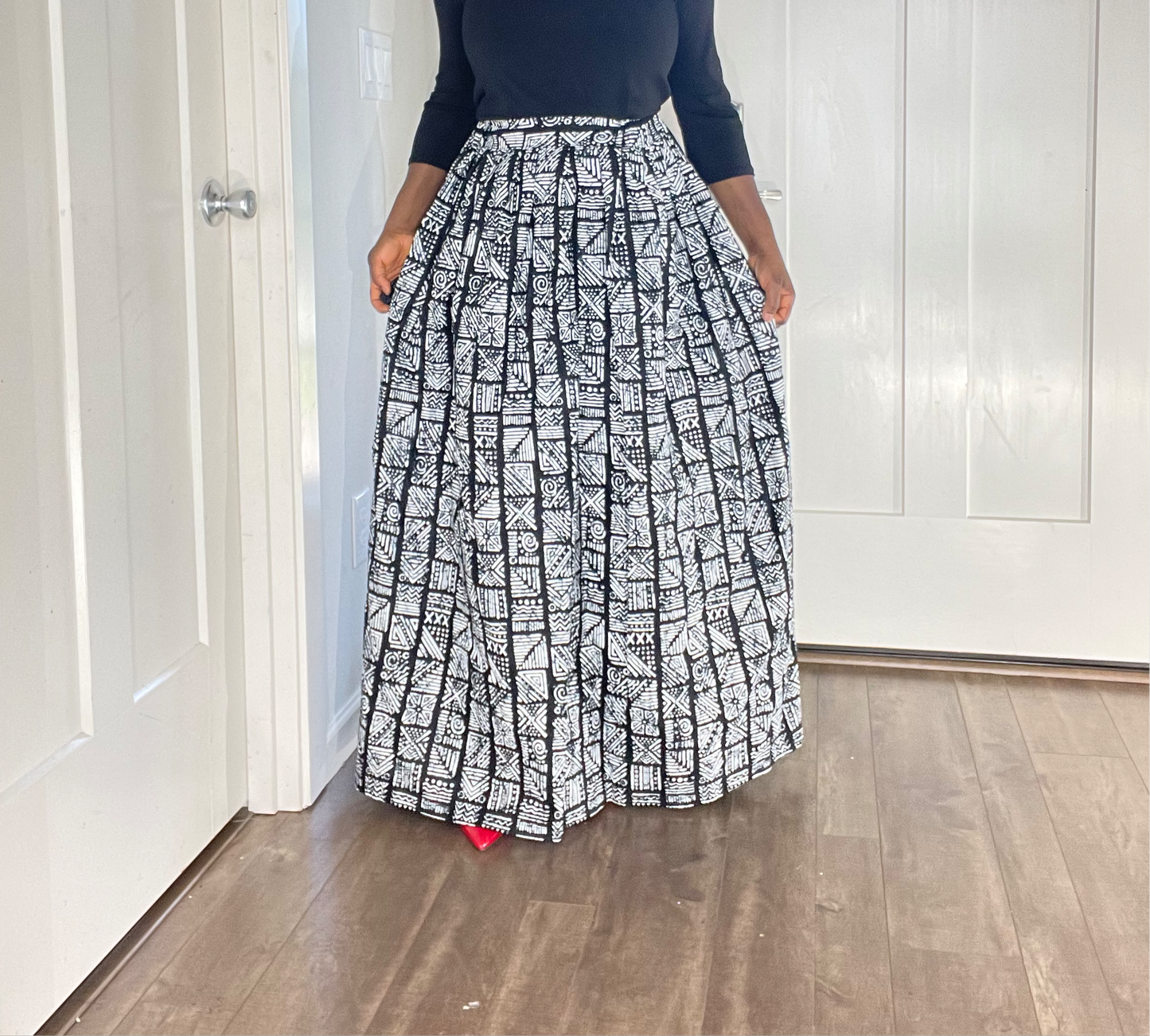African Skirt/Ankara Skirt/African Clothing For Women/Plus Size Skirt