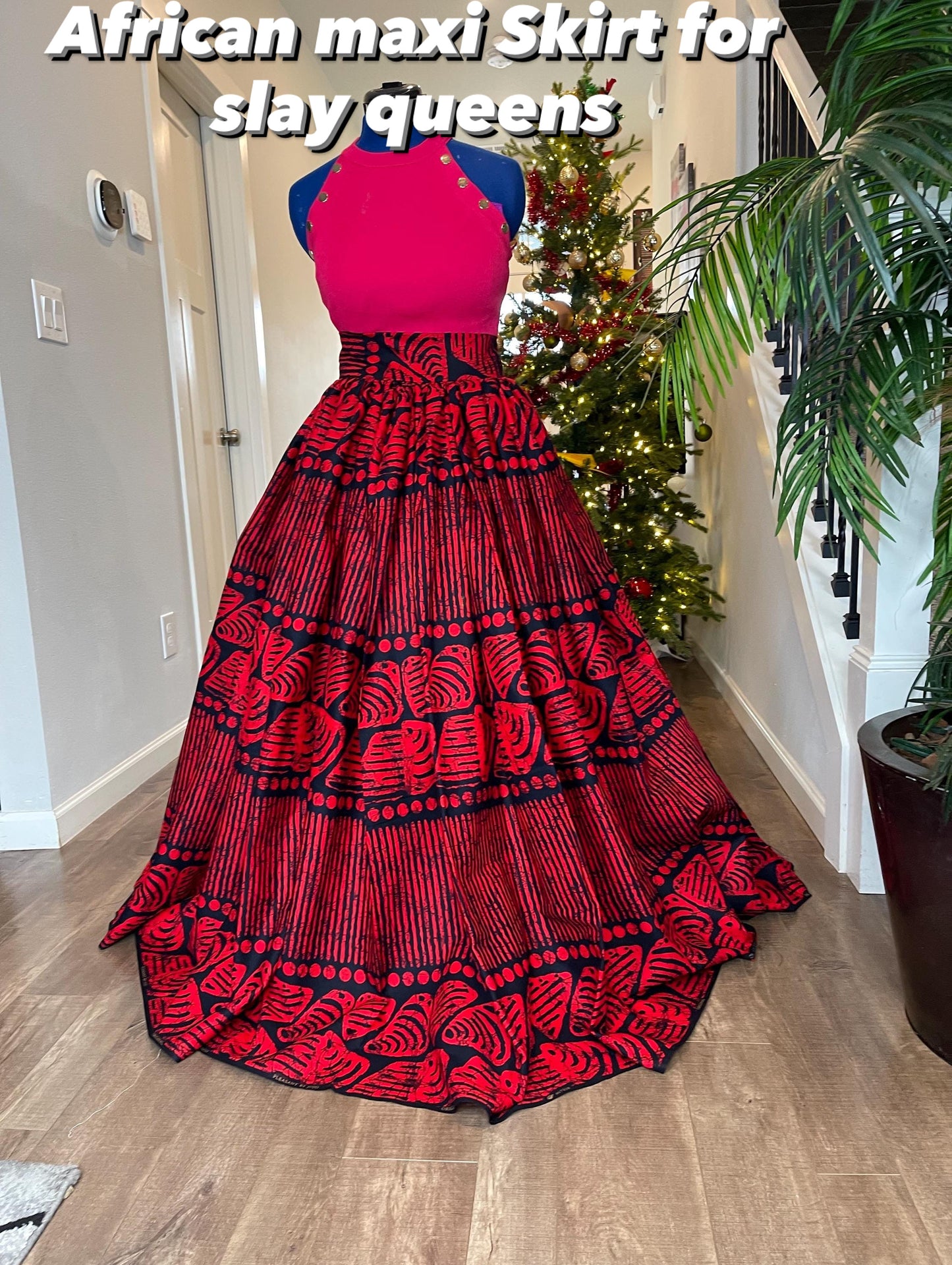 African Skirt/Ankara Skirt/Boho Skirt/African Clothing For Women/