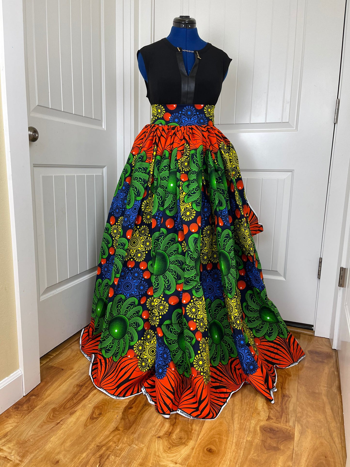 African skirt/Danshiki skirt/Ethnic skirt/DR11