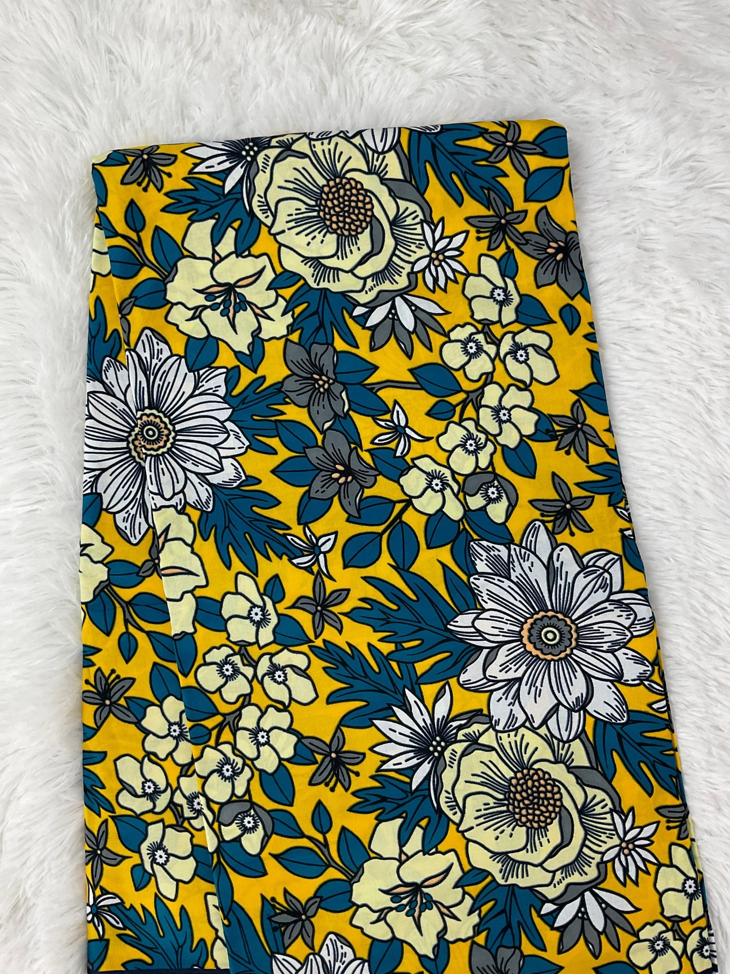 Multicolor African Fabric/African prints/ Ankara fabric/ African fabric per yard/ African fabric for crafts/ African fabri/DK34t