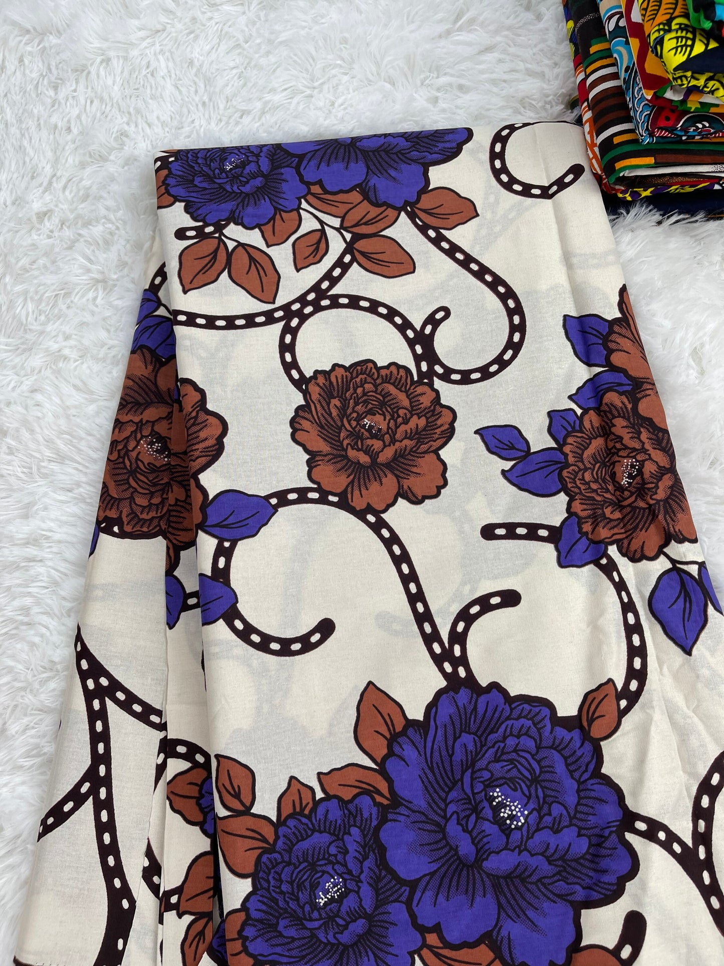 African Fabric/African prints/ Ankara fabric/ African wax/Hollandais/ African print fabric/ MK435/ Danshiki fabric/ Fabric