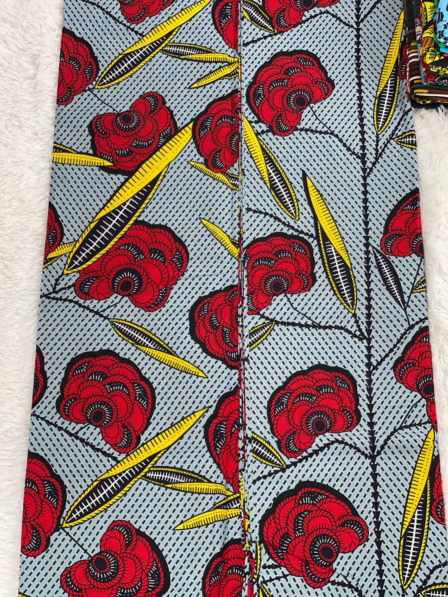 African Fabric/African prints/ Ankara fabric/ African wax/Hollandais/African fabric per yard/Danshiki African fabric/MK850