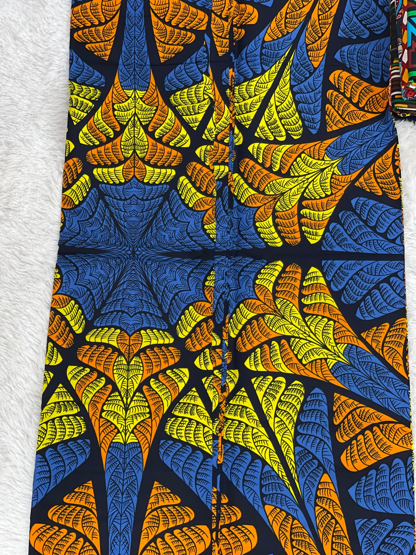 African Fabric/African prints/ Ankara -African wax/Hollandais/African fabric/ African fabric 6 yards/MK599
