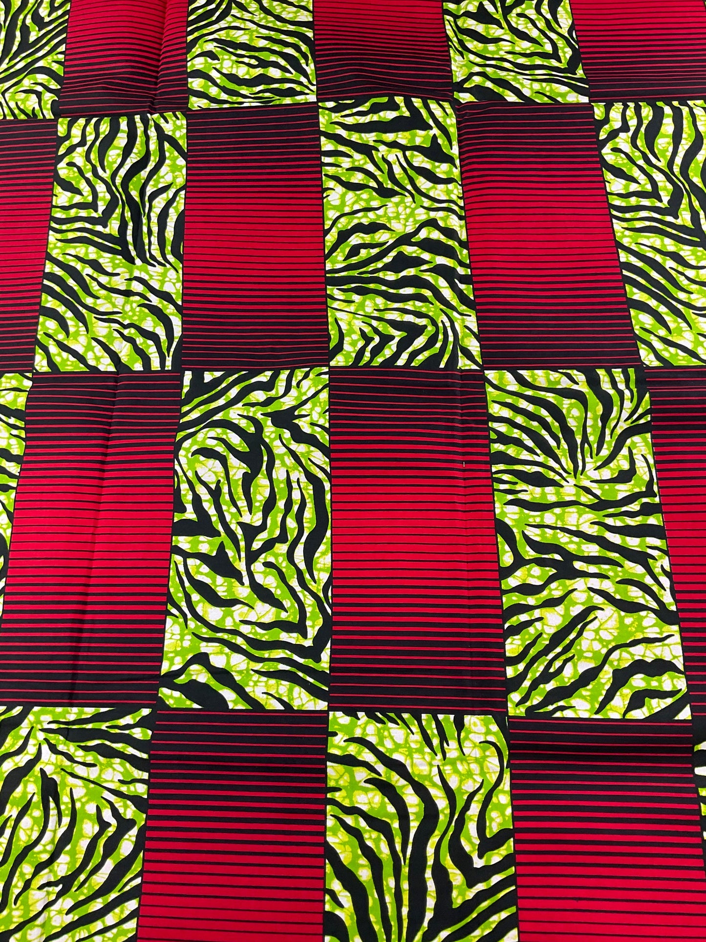 Wine and green African Fabric/Ankara fabric 6 yards/African fabric by the yard/ Wax prints/ African fabric for apparels/MK408