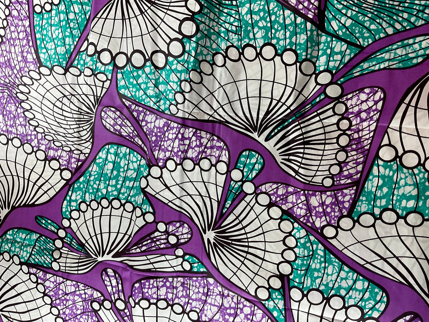 African Fabric/African prints/ Ankara fabric/ African wax/Patched African fabric / Fabric by the yard/MK901