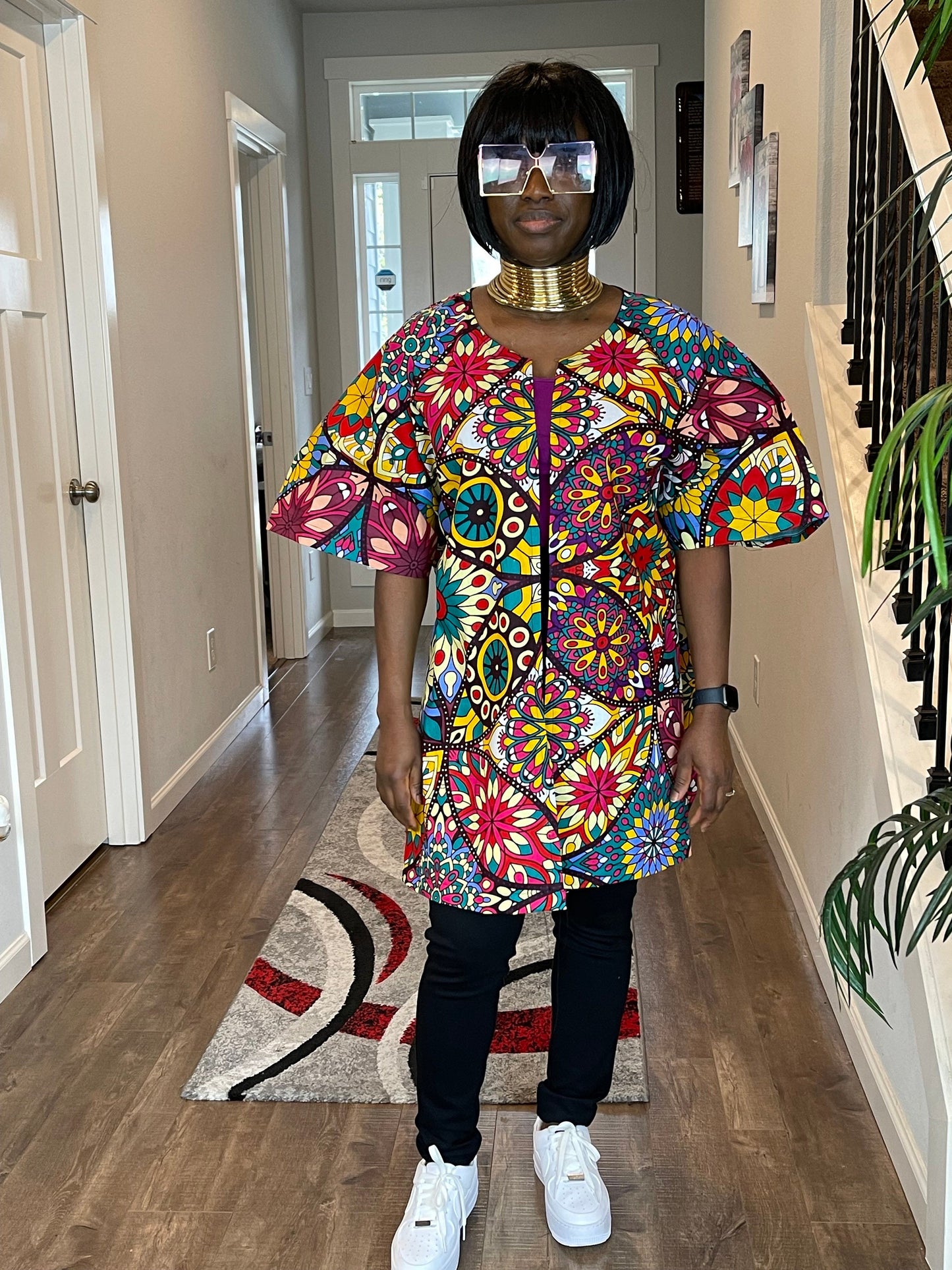 African women clothing/Danshiki Poncho/Poncho/Oversized kimono/African jacket/Ready to ship kimono/Ankara kimono/African top/African duster
