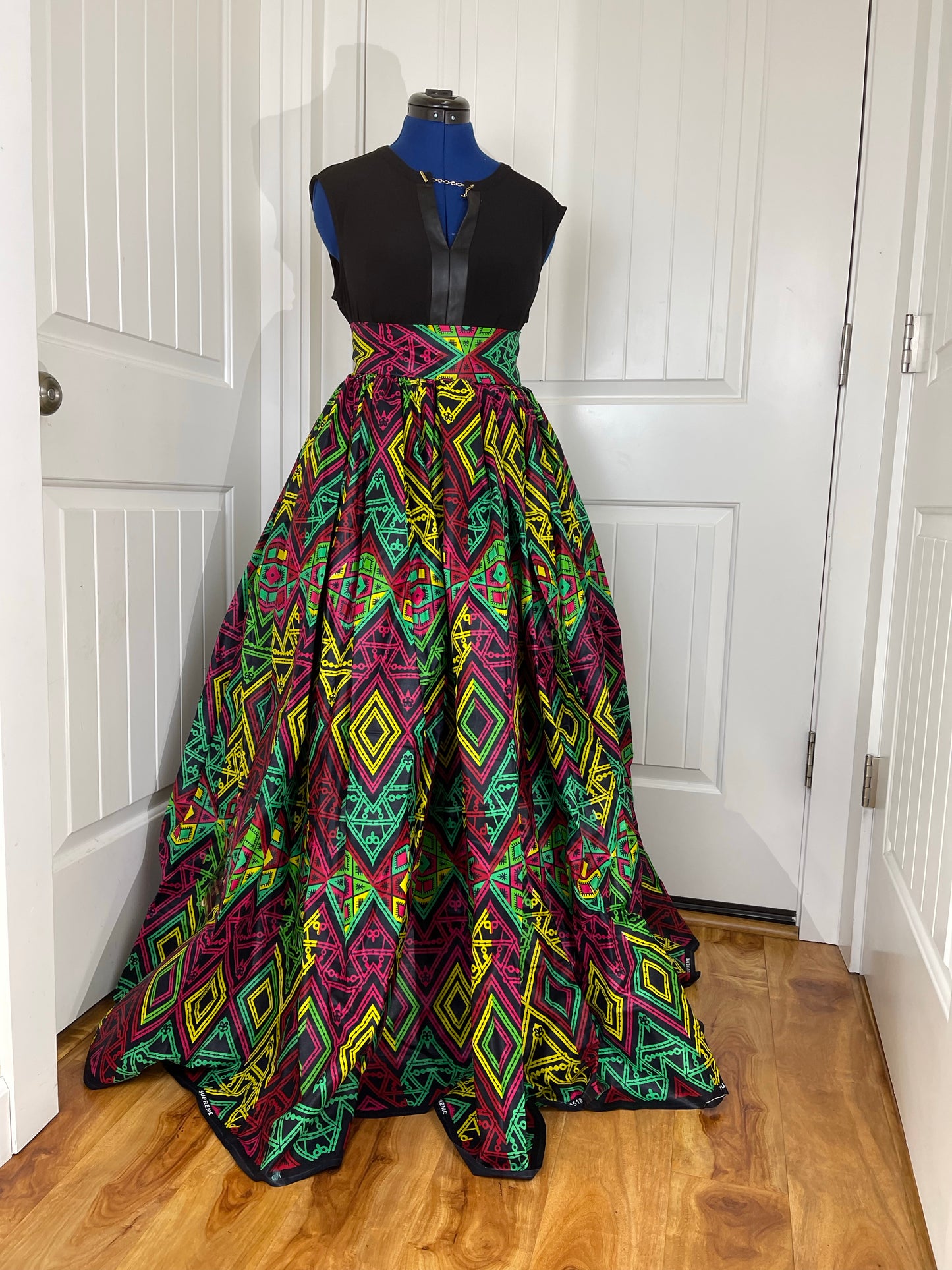African print maxi skirt/African maxi skirt/Danshiki maxi skirt/African long skirt/Maxi skirt/