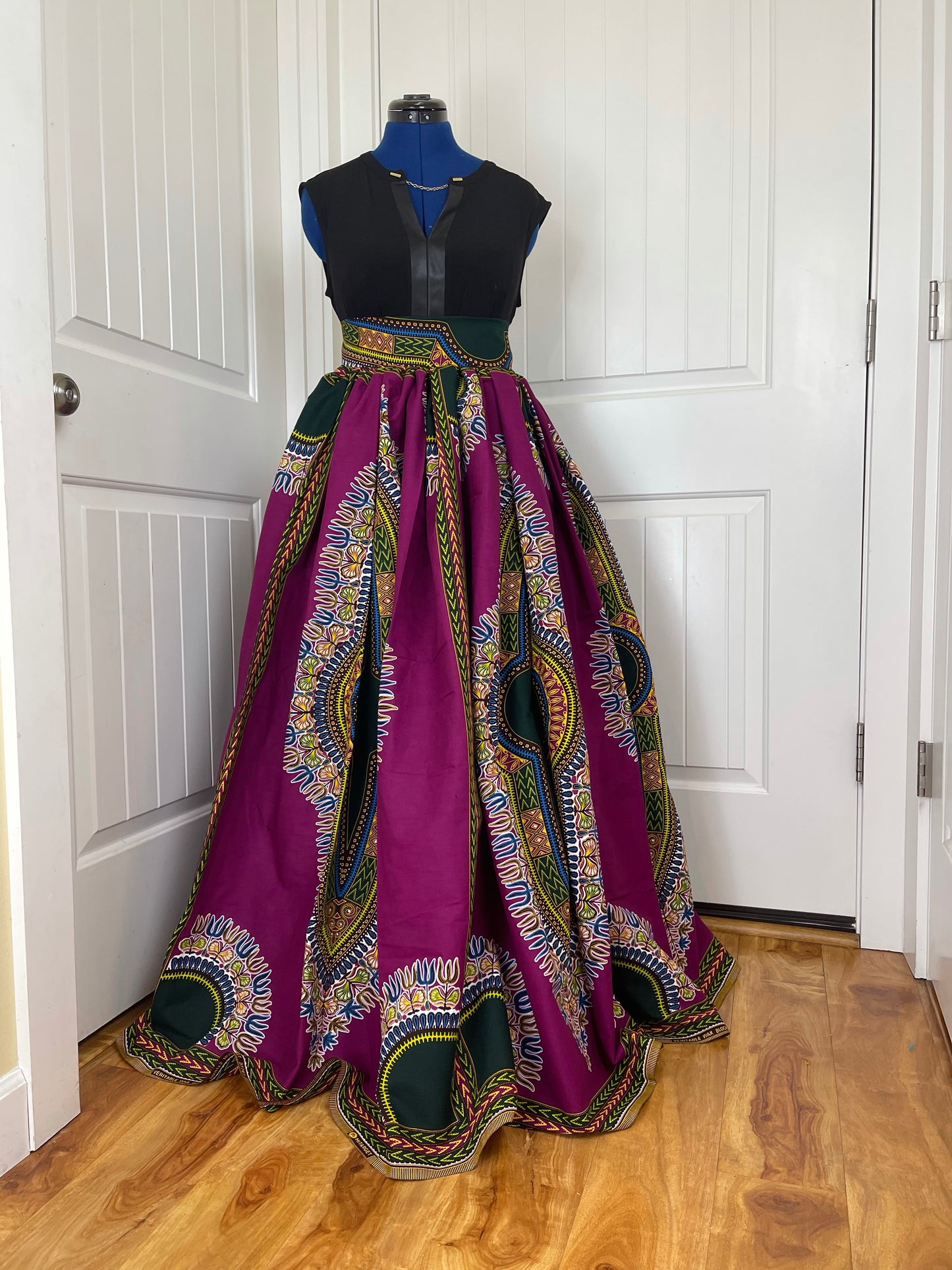 African maxi skirt/ African women clothing/ Ankara maxi skirt/ African print skirt/ Ankara skirt/ skirt