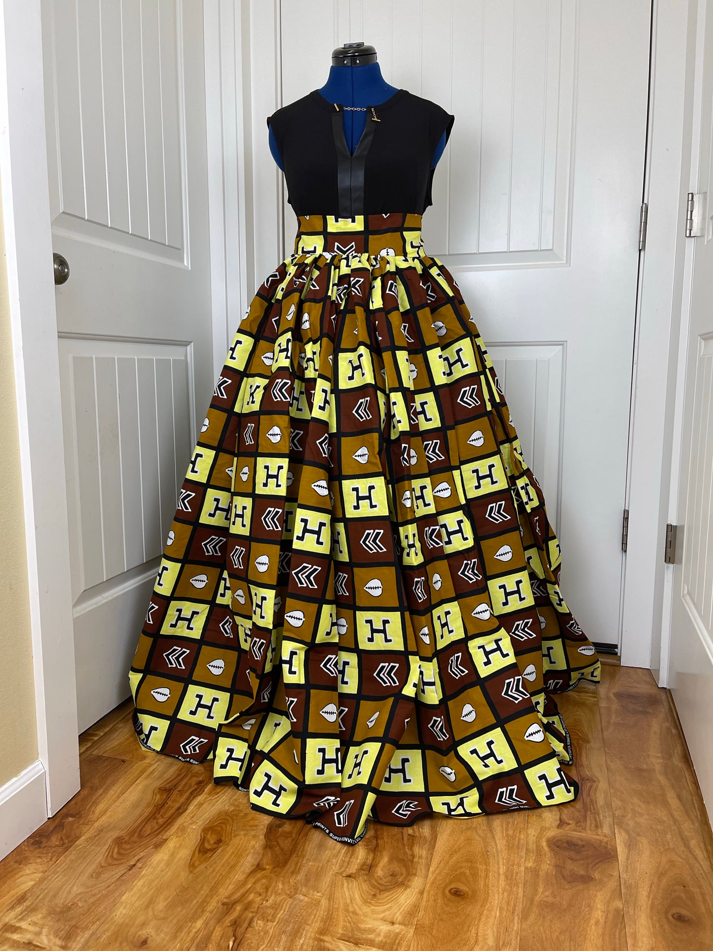 African print maxi skirt/African maxi skirt/Danshiki maxi skirt/African long skirt/Maxi skirt/
