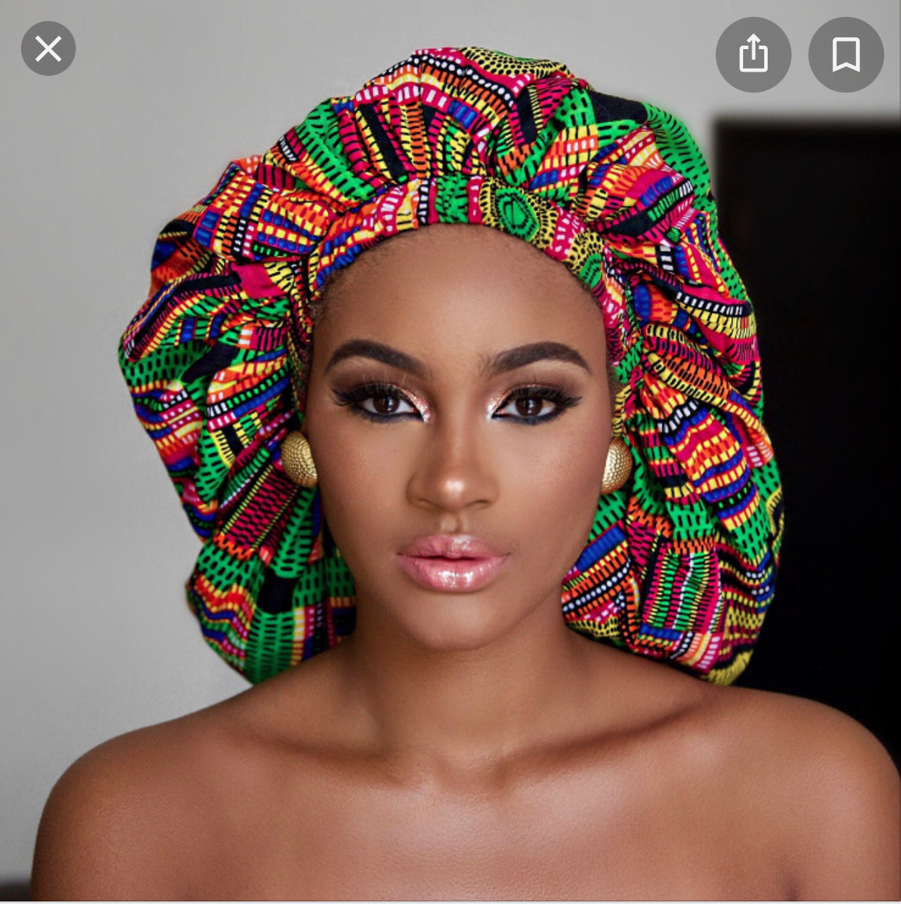 African Hair Bonnet