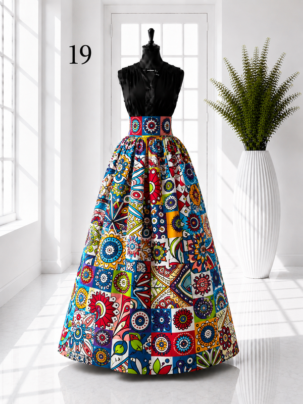 African Maxi Skirts