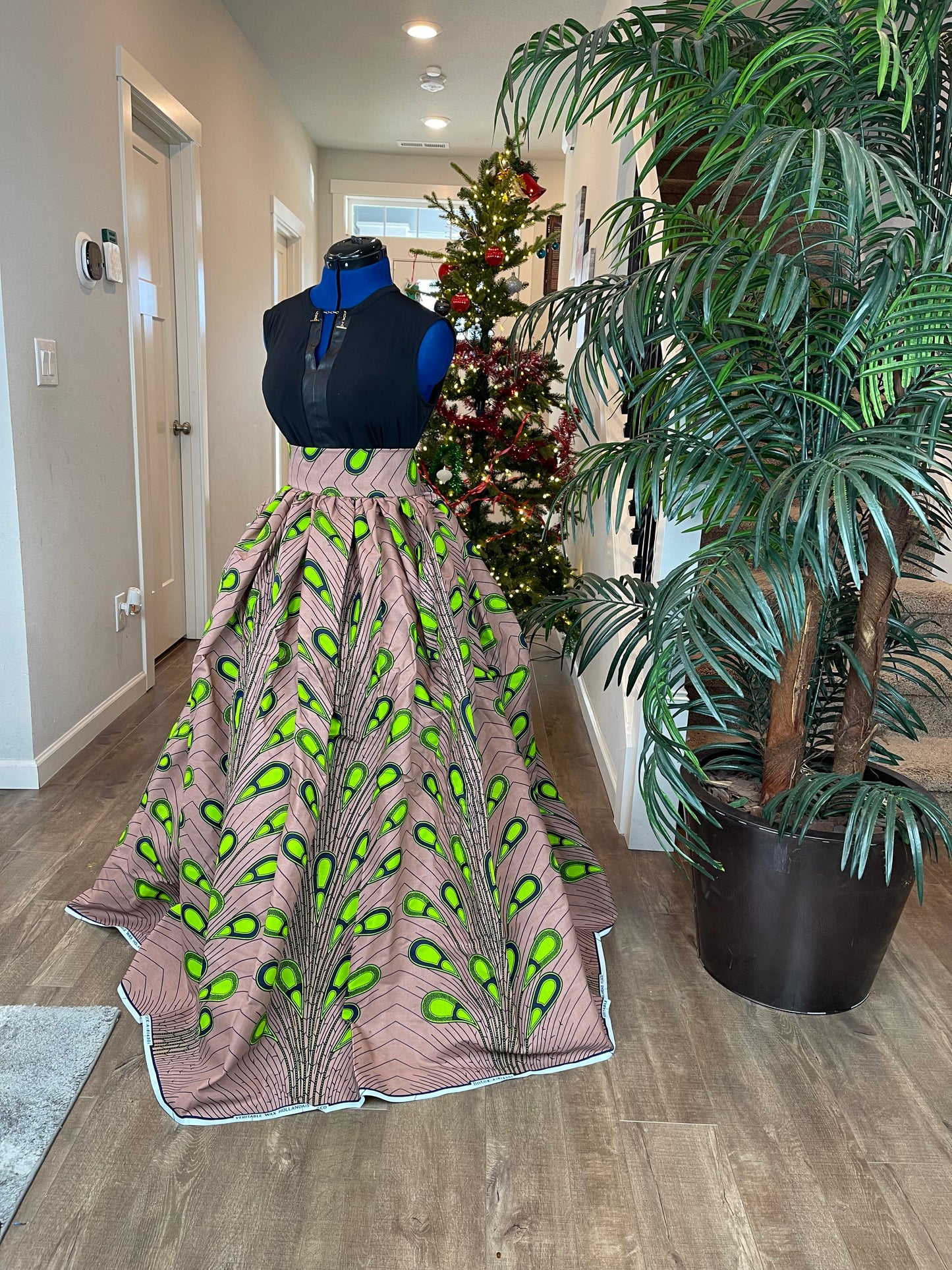 African Skirt/Ankara Skirt/African Print Skirt/VA21