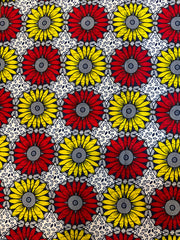 African fabric fabric/ Danshiki/Danshiki fabric/African print/African wax/African fabric/KM96