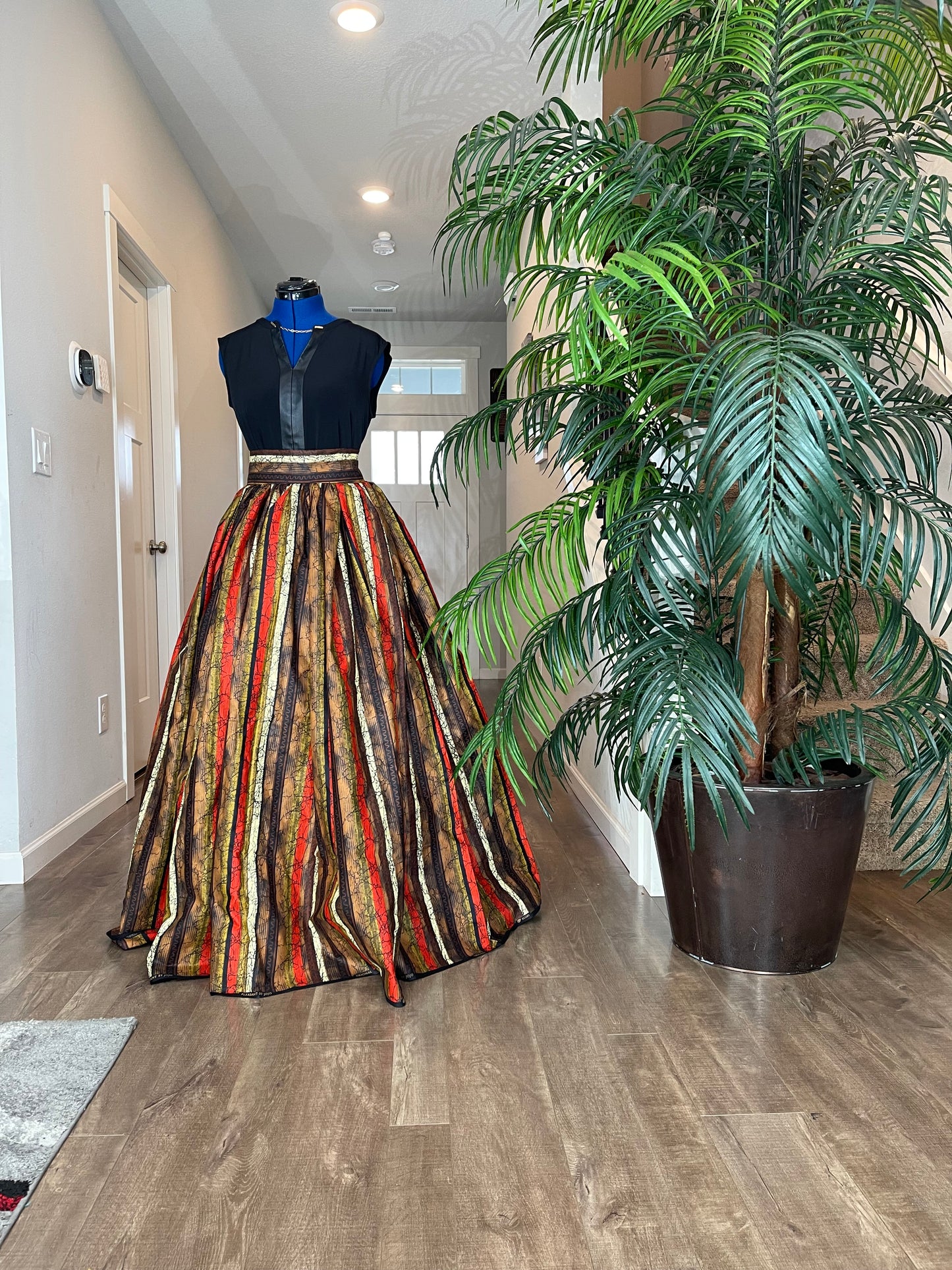 African Skirt/Ankara Skirt/African Clothing For Women/Plus Size Skirt