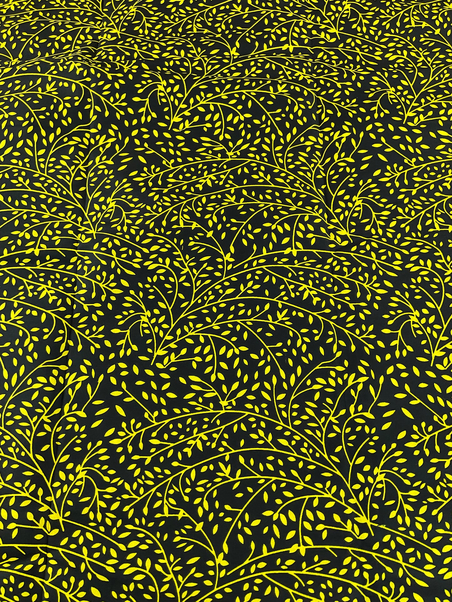 African fabric/Ankara fabric/ Danshiki/Danshiki fabric/African print/Ankara fabric for dress/ African textile for crafts/African print for sewing/KM10/Black and Yellow Ankara Fabric