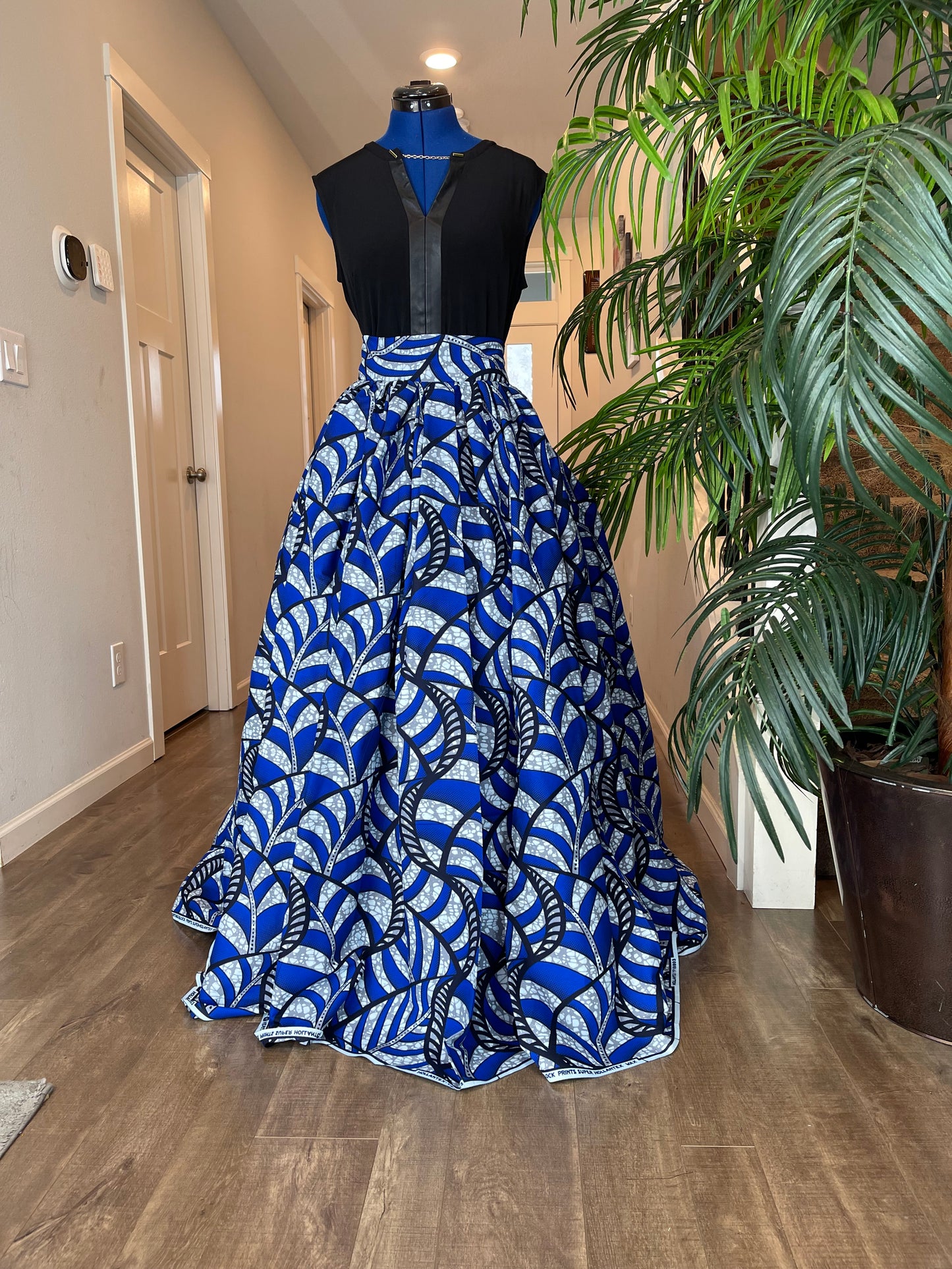 African Skirt/Ankara Skirt/African Clothing For Women/Plus Size Skirt