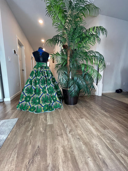African skirt/African women skirt/Plus size African skirt/Danshiki skirt/Ankara Skirt/African Wrap Skirt/African Clothings