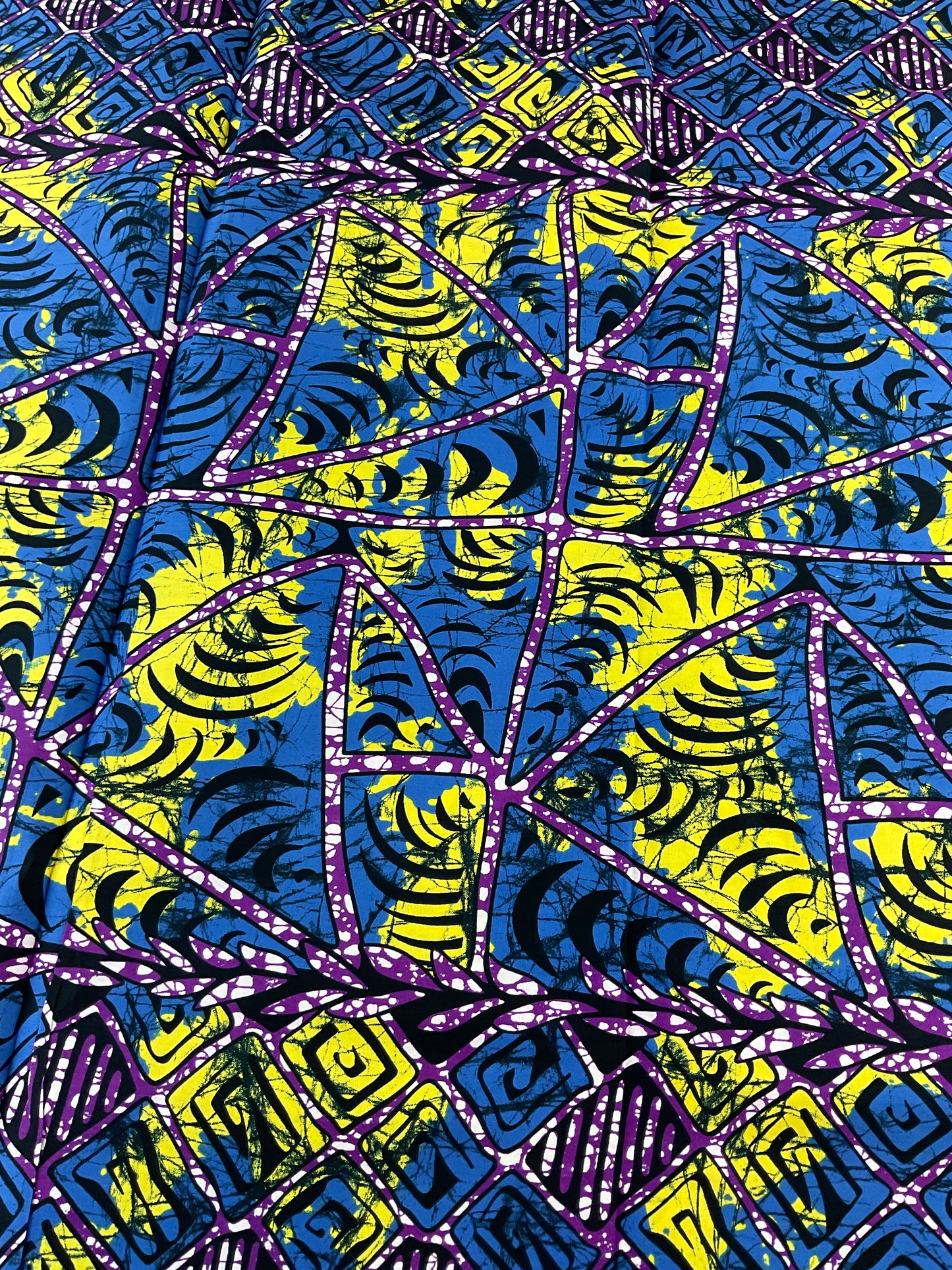 African print fabric/Ankara- Pink,Brown,Blue Floral Design/ fabric bundle/African fabric/Wholesale/African/ Floral fabric/HT10/Sewing Fabric