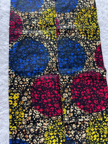 African fabric/Ankara fabric/ Danshiki/Danshiki fabric/African print/Ankara fabric for dress/ African textile for crafts/African Print/KM57/African Fabrics