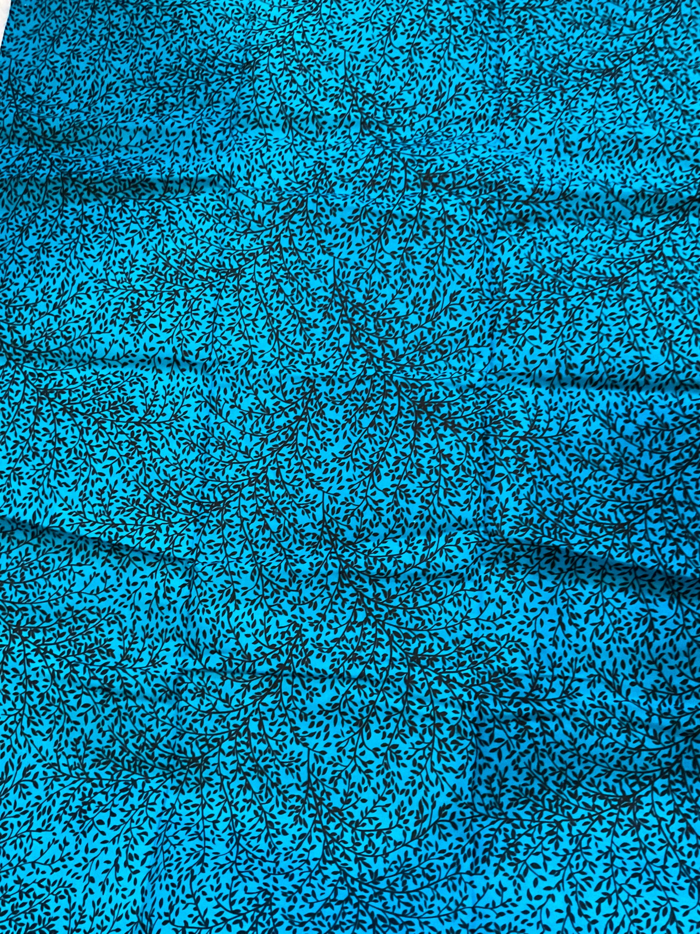 African fabric/Ankara fabric/ Danshiki/Danshiki fabric/African print/Ankara fabric for dress/ African textile for crafts/African print for sewing/KM127/Blue and black african fabric