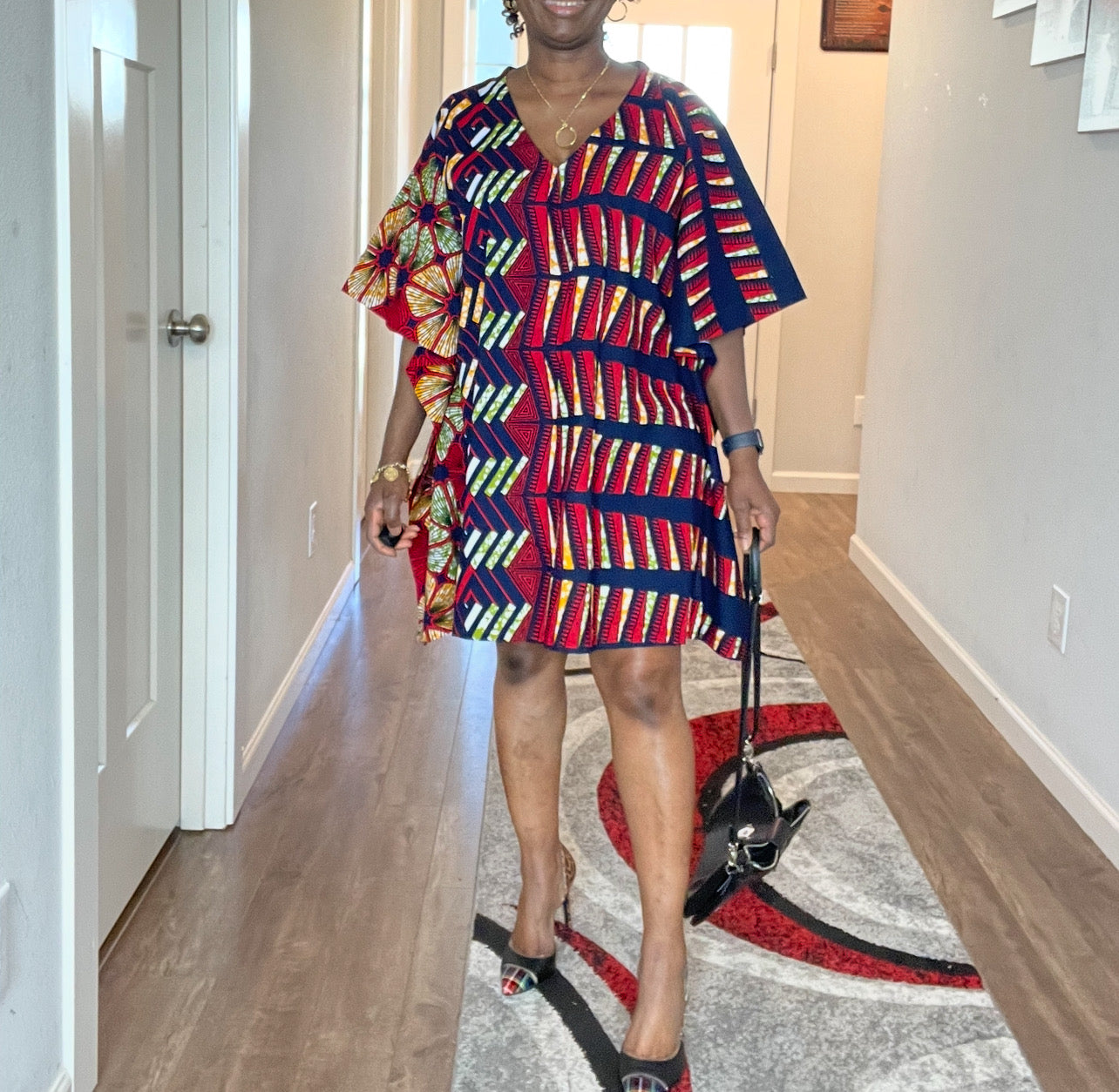 African dress/Ankara dress/African dress for proms/Wedding Guest Afric – Africanfabricshopusa