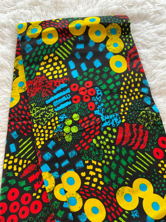 African fabric/Ankara fabric/ Danshiki/Danshiki fabric/African print/Ankara fabric for dress/ African textile for crafts/African print for sewing/KM10