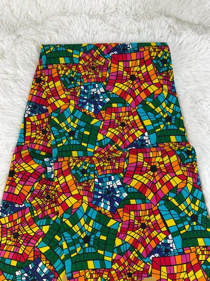 African fabric/Ankara fabric/ Danshiki/Danshiki fabric/African print/Ankara fabric for dress/ African textile for crafts/African print for sewing/KM10