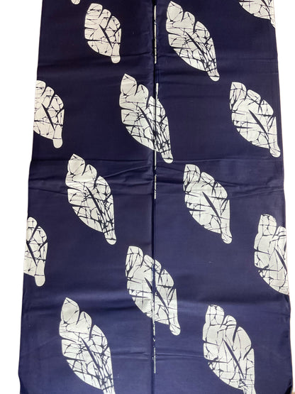 African fabric/Ankara fabric/ Danshiki/African print// African clothing/African Print/KM57B/Navyblue and White