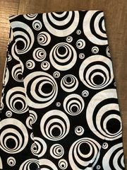 African fabric/Ankara fabric/ Danshiki/Danshiki fabric/African print/Ankara fabric for dress/ African textile for crafts/White and Black African Fabric