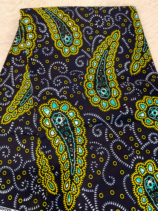 African fabric/Ankara fabric/ Danshiki/Danshiki fabric/African print/Ankara fabric for dress/ African textile for crafts/African Print/KM57/African Fabrics