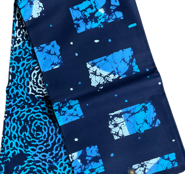 Multicolor African Fabric/African prints/ Ankara fabric/ African fabric by the yard/African fabric/ African fabric 6 yards/MK111