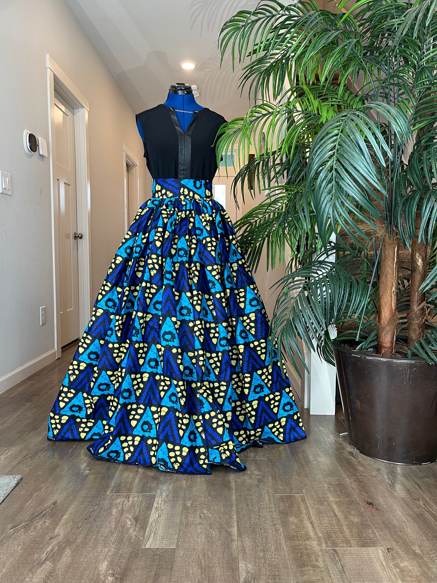 African Skirt/Ankara Skirt/African Clothing For Women/Plus Size Skirt