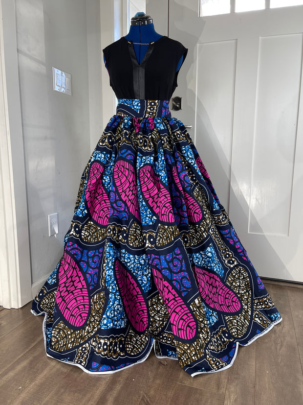 African Skirt/Ankara Skirt/Plus Size Skirt/African Print/JT2