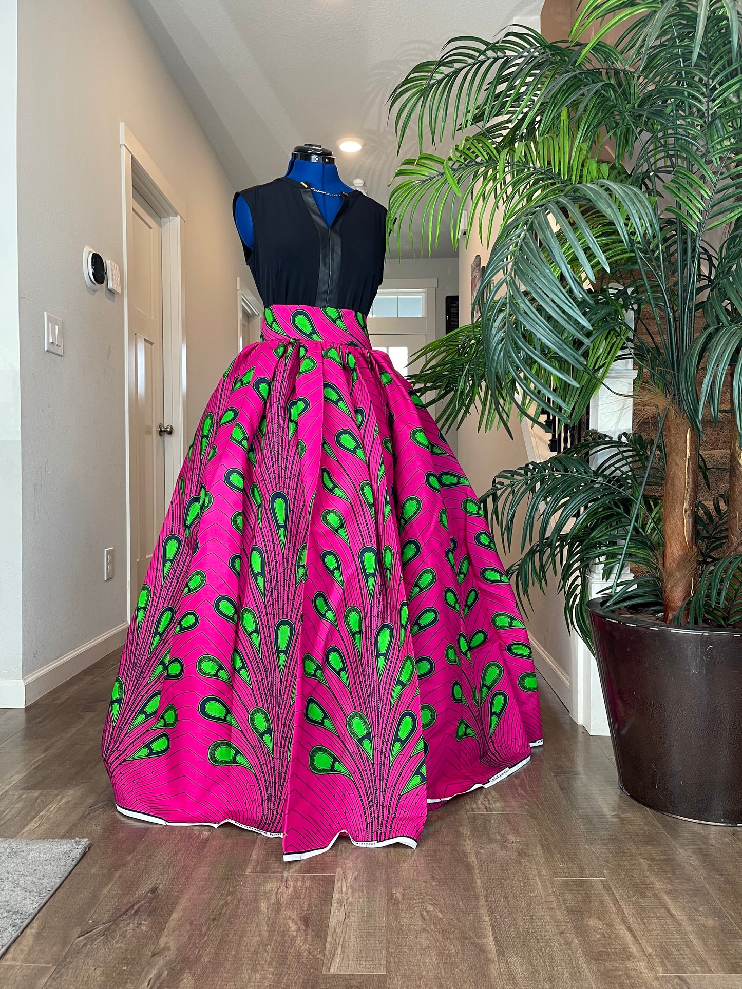 African Skirt/Ankara Skirt/African Clothing For Women/Plus Size Skirt