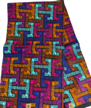 Brown and Blue African Fabric/Ankara fabric/African Wax Print/KM57D
