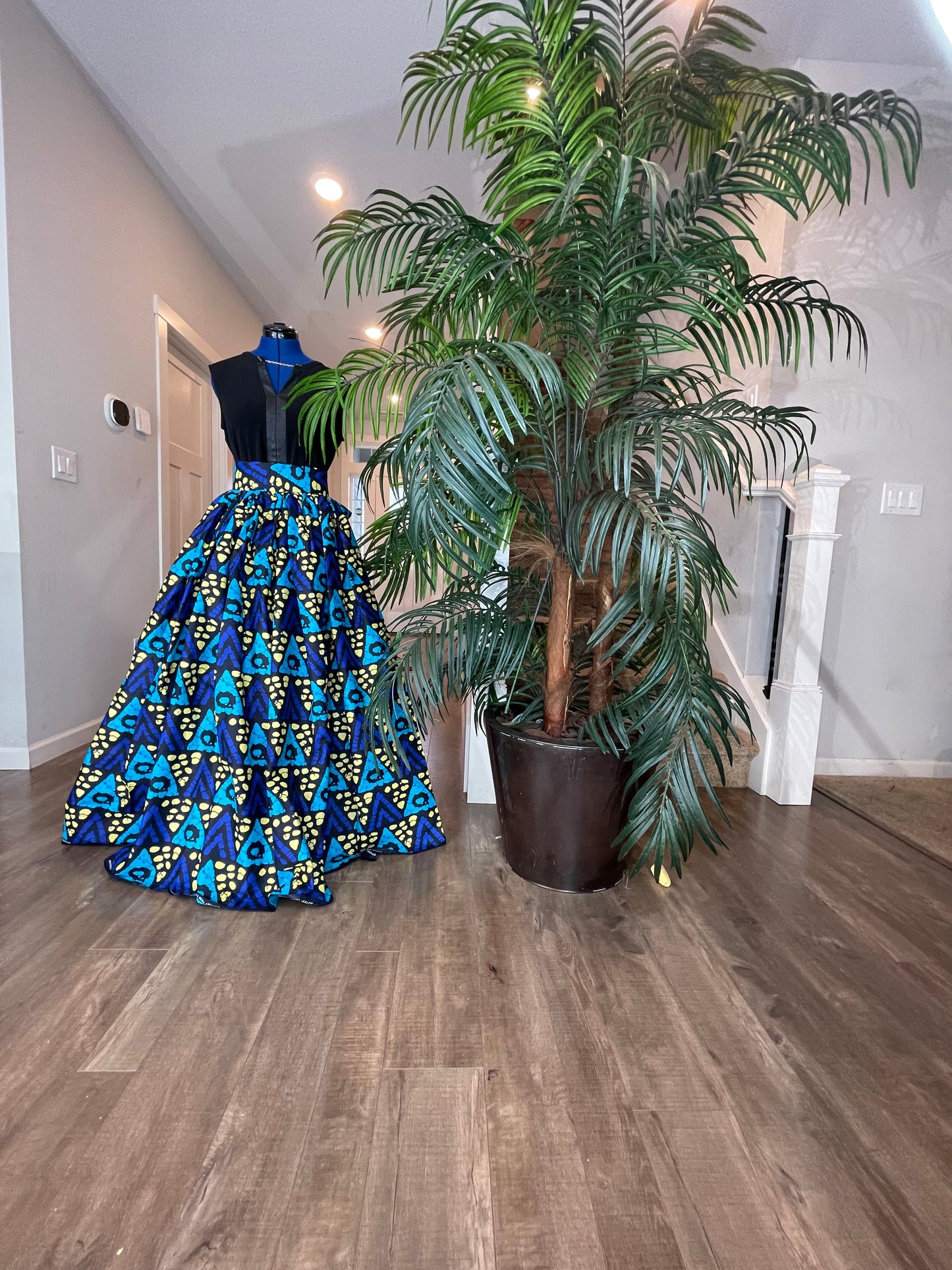 African Skirt/Ankara Skirt/African Clothing For Women/Plus Size Skirt