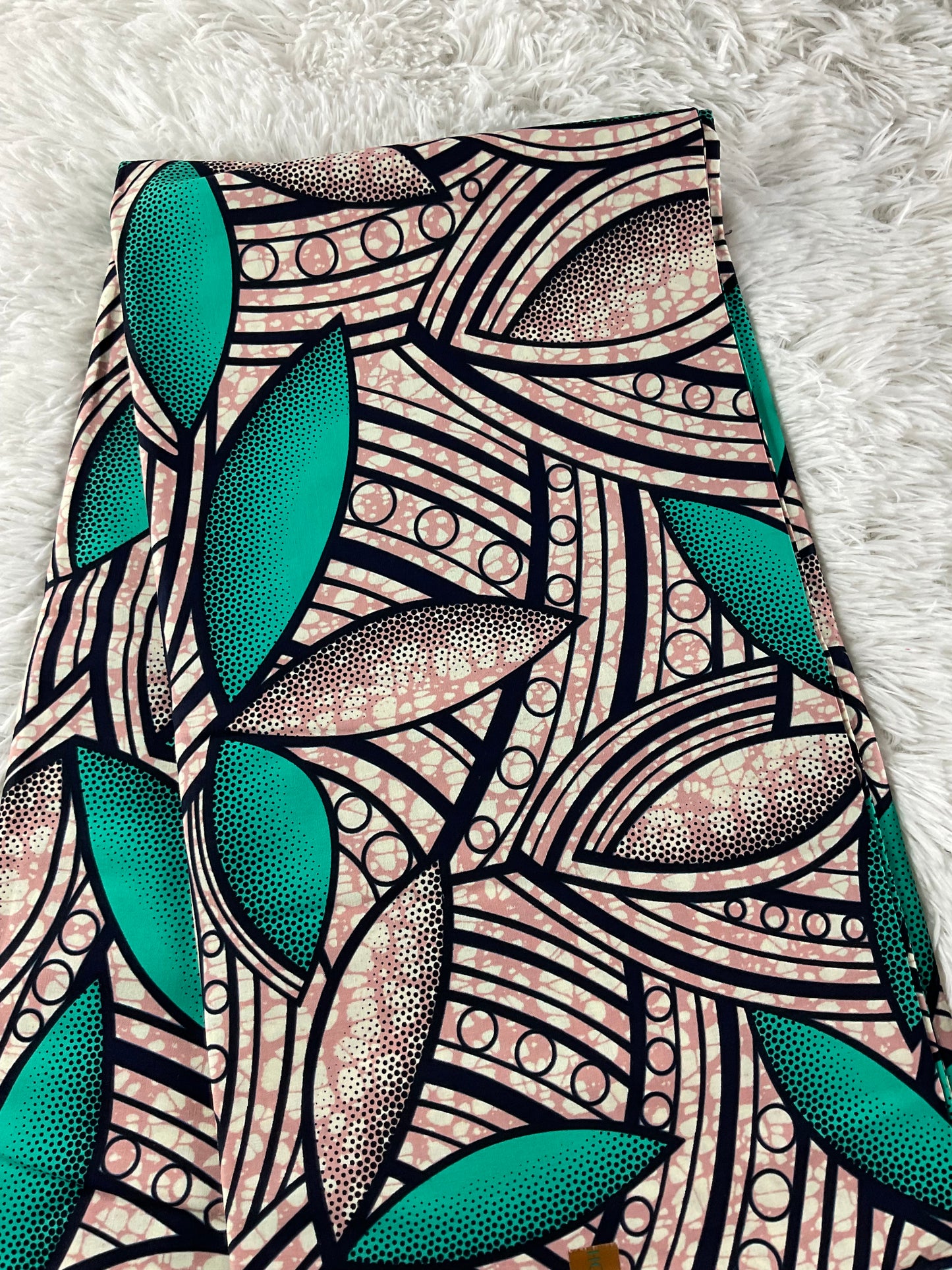 African fabric/Ankara-Green and clear color/Danshiki/Danshiki fabric/African print/Ankara fabric for dress/ African textile for crafts/African print for sewing/KM10