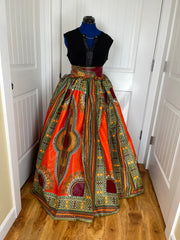 African Women Skirt/Ankara Skirt/JT4