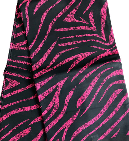 African fabric/African print/Ankara fabric/Ankara Black and Pink Color/KM112
