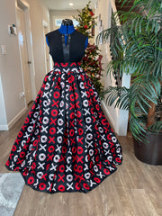 African Skirt/Ankara Skirt/Maxi Skirt/DR7