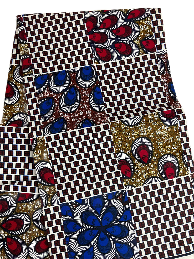 African fabric/African print fabric/Danshiki fabric/Ankara fabric/ Fabric/KM1C