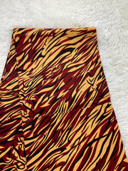 Ankara fabric/African fabric/Ankara fabric/Danshiki fabric/African print/Ankara fabric for dress/ African textile for crafts/Wine and Cream African Fabric