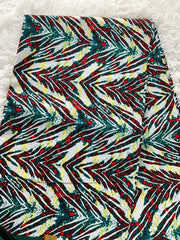 Multicolor African Fabric/African prints/ Ankara fabric/ African fabric by the yard/ Wax prints/ African fabric for apparels/ African