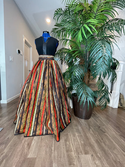 African Skirt/Ankara Skirt/African Clothing For Women/Plus Size Skirt
