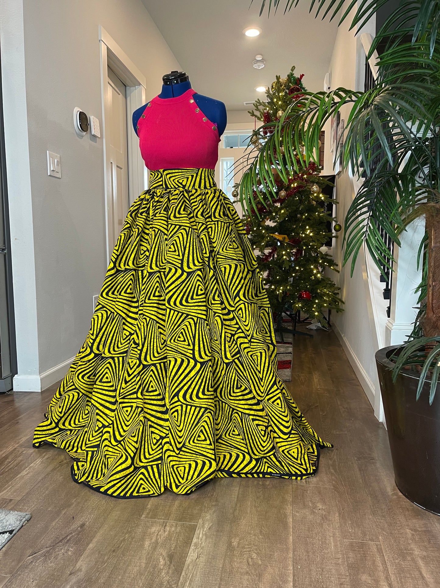 African Skirt/Ankara Skirt/Plus Size Skirt/African Clothing For Women//JT2
